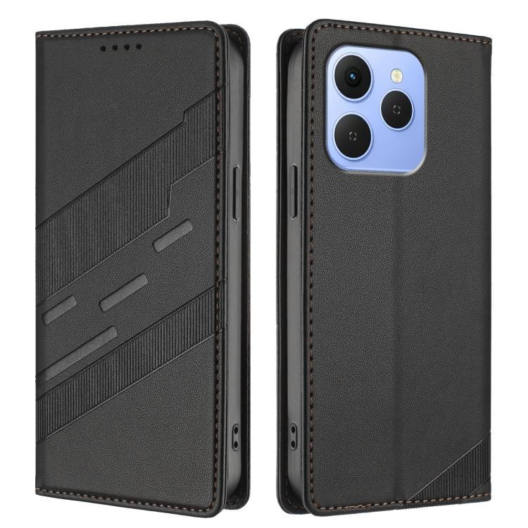For Tecno Spark 50 4G Embossed Multi-functional Wallet Retro Leather Phone Case