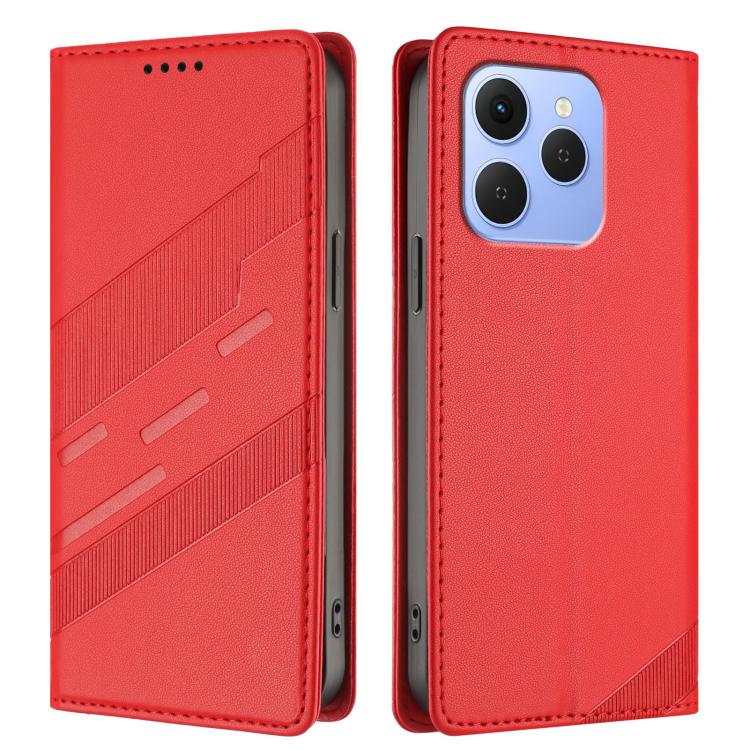 For Tecno Spark 50 4G Embossed Multi-functional Wallet Retro Leather Phone Case