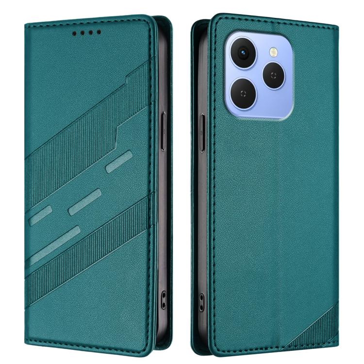 For Tecno Spark 50 4G Embossed Multi-functional Wallet Retro Leather Phone Case