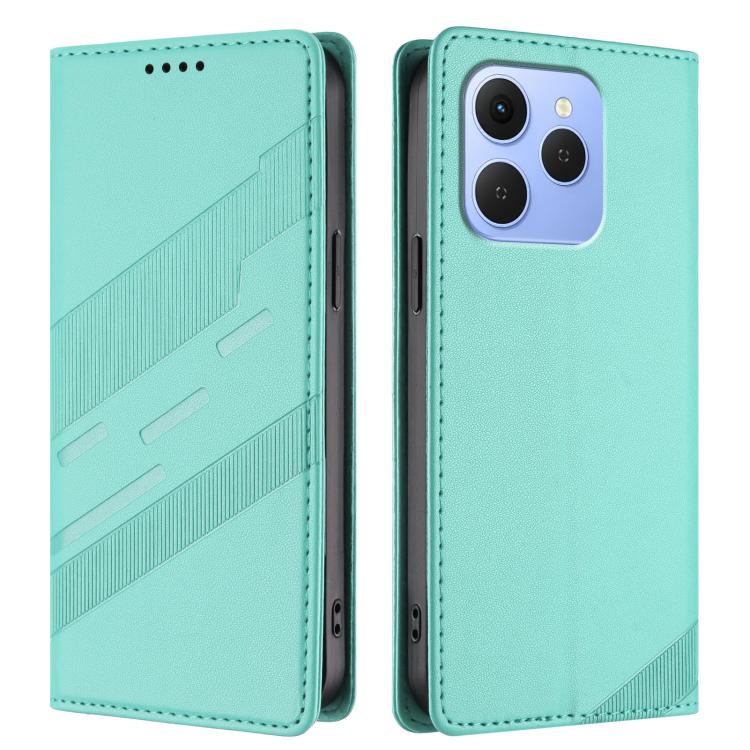 For Tecno Spark 50 4G Embossed Multi-functional Wallet Retro Leather Phone Case