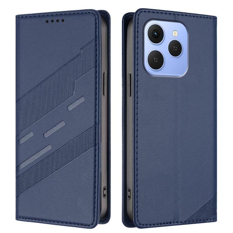 For Tecno Spark 50 4G Embossed Multi-functional Wallet Retro Leather Phone Case