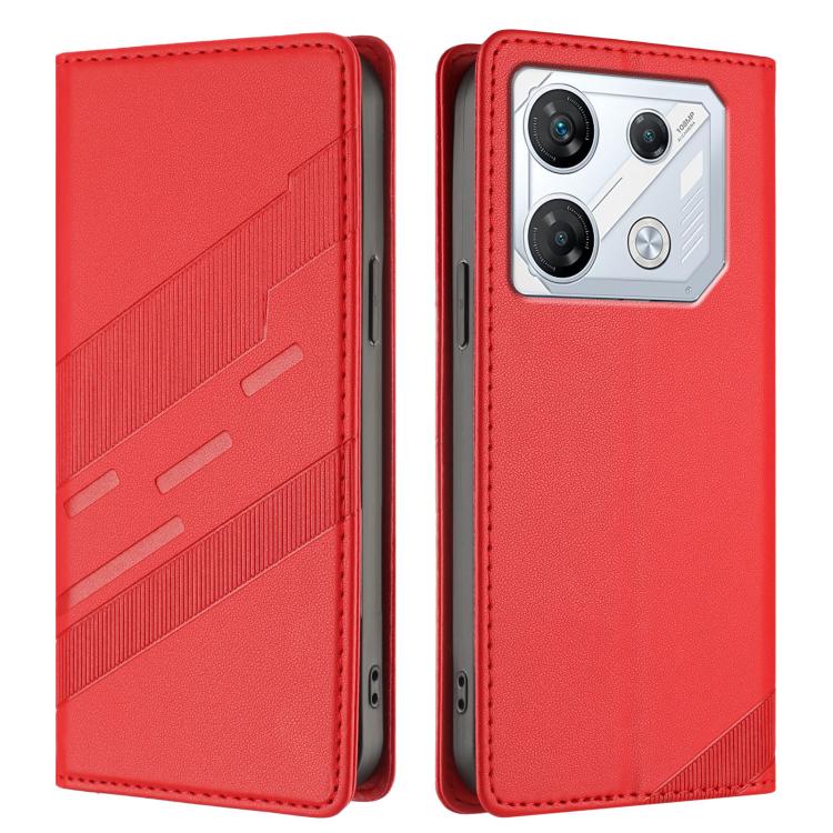 For Infinix GT 10 Pro Embossed Multi-functional Wallet Retro Leather Phone Case