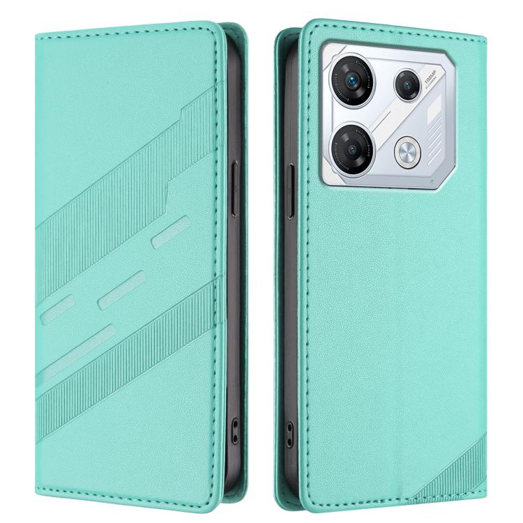 For Infinix GT 10 Pro Embossed Multi-functional Wallet Retro Leather Phone Case