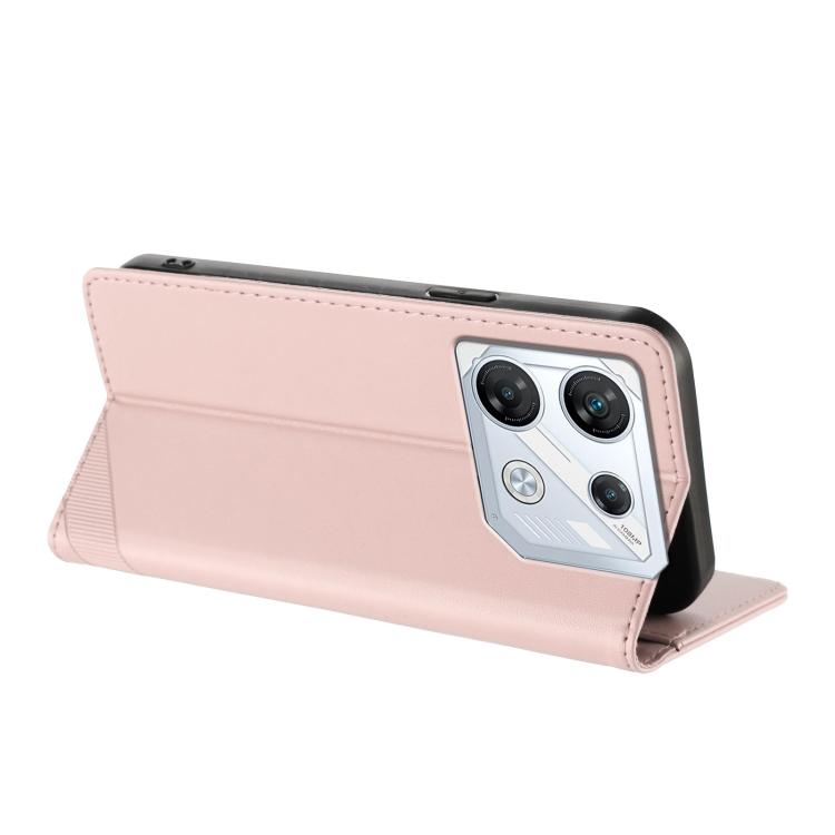 For Infinix GT 10 Pro Embossed Multi-functional Wallet Retro Leather Phone Case