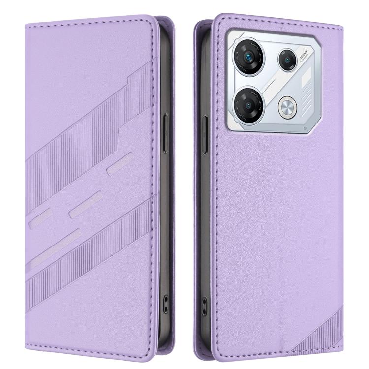 For Infinix GT 10 Pro Embossed Multi-functional Wallet Retro Leather Phone Case