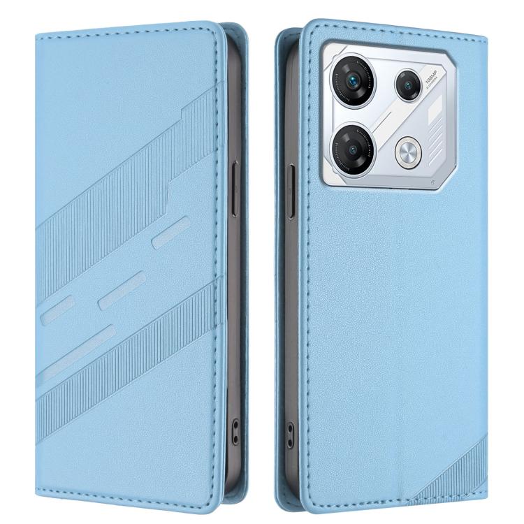 For Infinix GT 10 Pro Embossed Multi-functional Wallet Retro Leather Phone Case