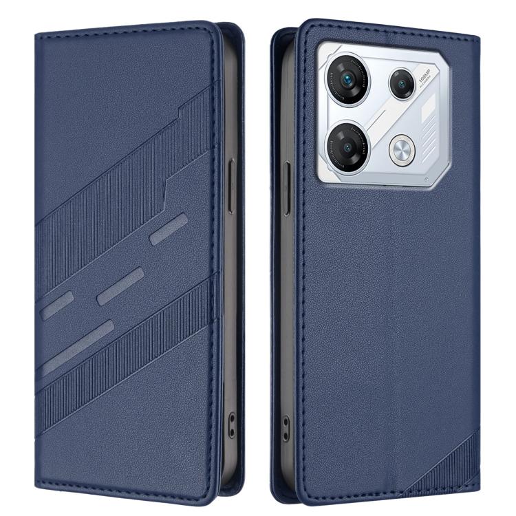 For Infinix GT 10 Pro Embossed Multi-functional Wallet Retro Leather Phone Case