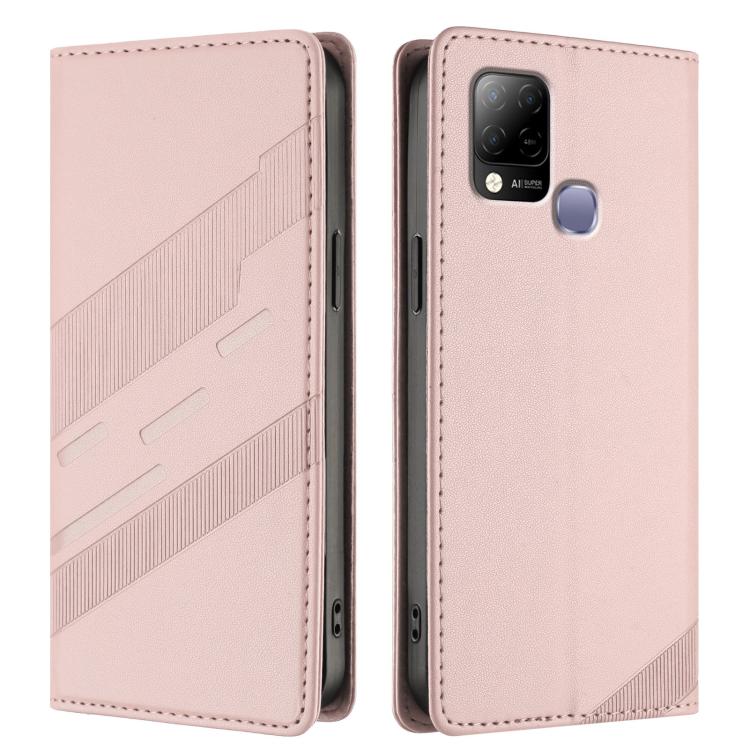 For Infinix Hot 10T Embossed Multi-functional Wallet Retro Leather Phone Case