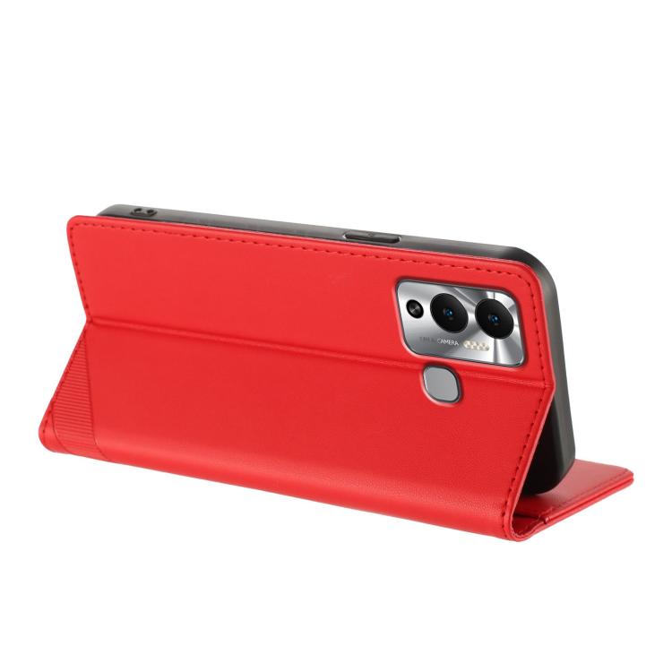For Infinix Hot 12 Play Embossed Multi-functional Wallet Retro Leather Phone Case