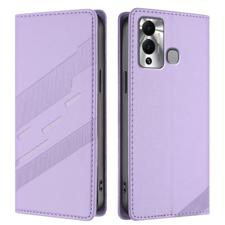 For Infinix Hot 12 Play Embossed Multi-functional Wallet Retro Leather Phone Case