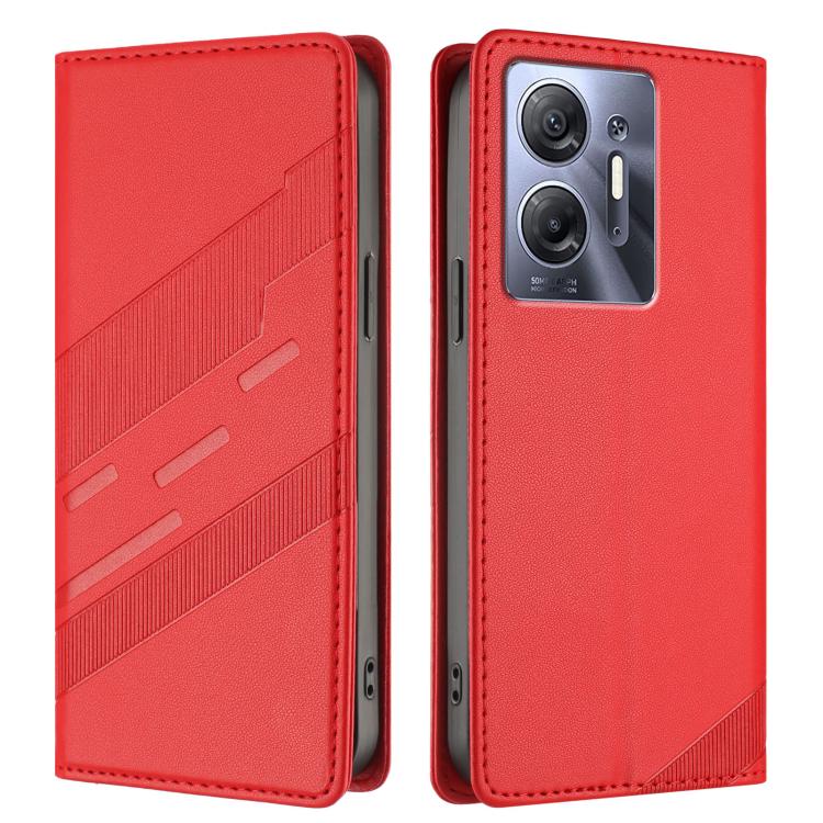 For Infinix Hot 30 5G Embossed Multi-functional Wallet Retro Leather Phone Case