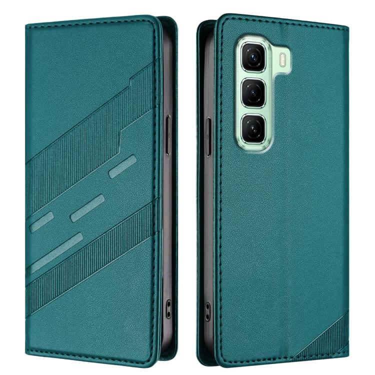 For Infinix Hot 50 4G Embossed Multi-functional Wallet Retro Leather Phone Case