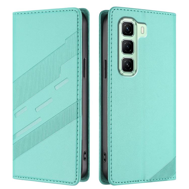 For Infinix Hot 50 4G Embossed Multi-functional Wallet Retro Leather Phone Case