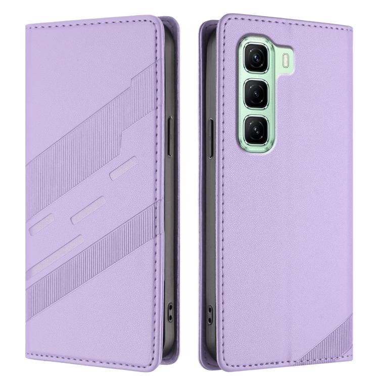 For Infinix Hot 50 4G Embossed Multi-functional Wallet Retro Leather Phone Case