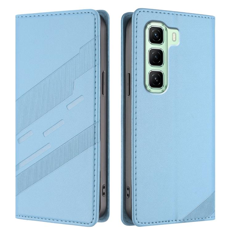 For Infinix Hot 50 4G Embossed Multi-functional Wallet Retro Leather Phone Case
