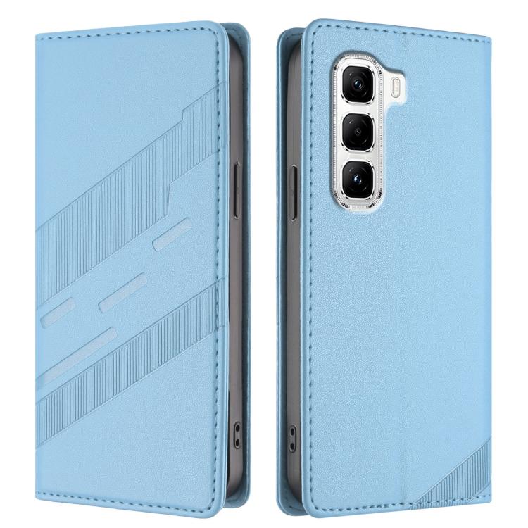 For Infinix Hot 50 Pro 4G Embossed Multi-functional Wallet Retro Leather Phone Case
