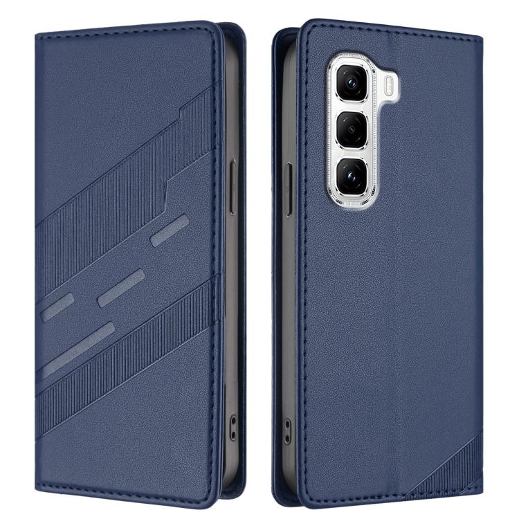 For Infinix Hot 50 Pro 4G Embossed Multi-functional Wallet Retro Leather Phone Case