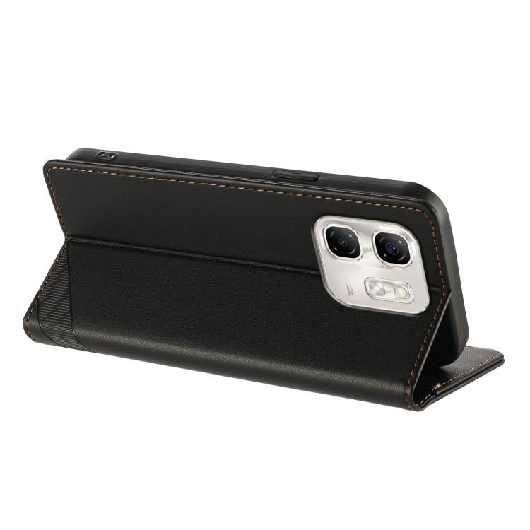 For Infinix Hot 50i Embossed Multi-functional Wallet Retro Leather Phone Case