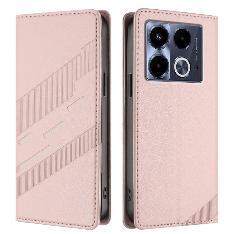 For Infinix Note 40 4G Embossed Multi-functional Wallet Retro Leather Phone Case