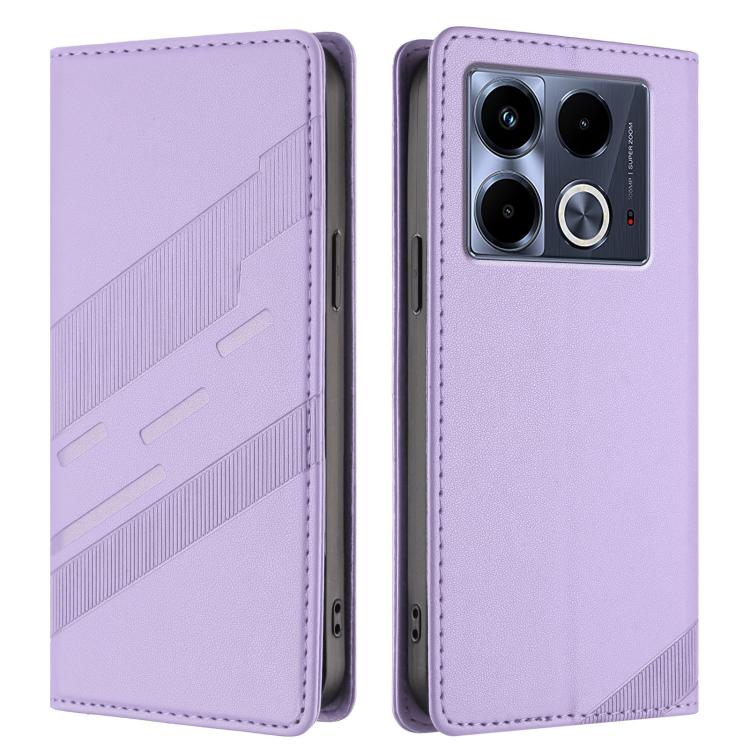 For Infinix Note 40 4G Embossed Multi-functional Wallet Retro Leather Phone Case