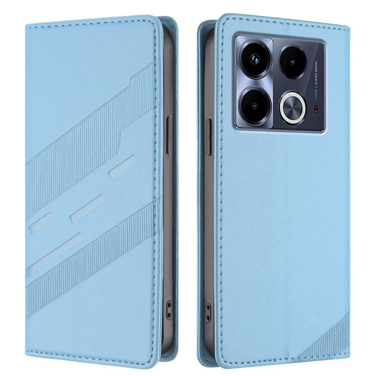For Infinix Note 40 4G Embossed Multi-functional Wallet Retro Leather Phone Case