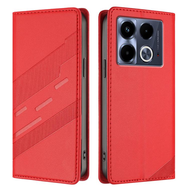 For Infinix Note 40 5G Embossed Multi-functional Wallet Retro Leather Phone Case