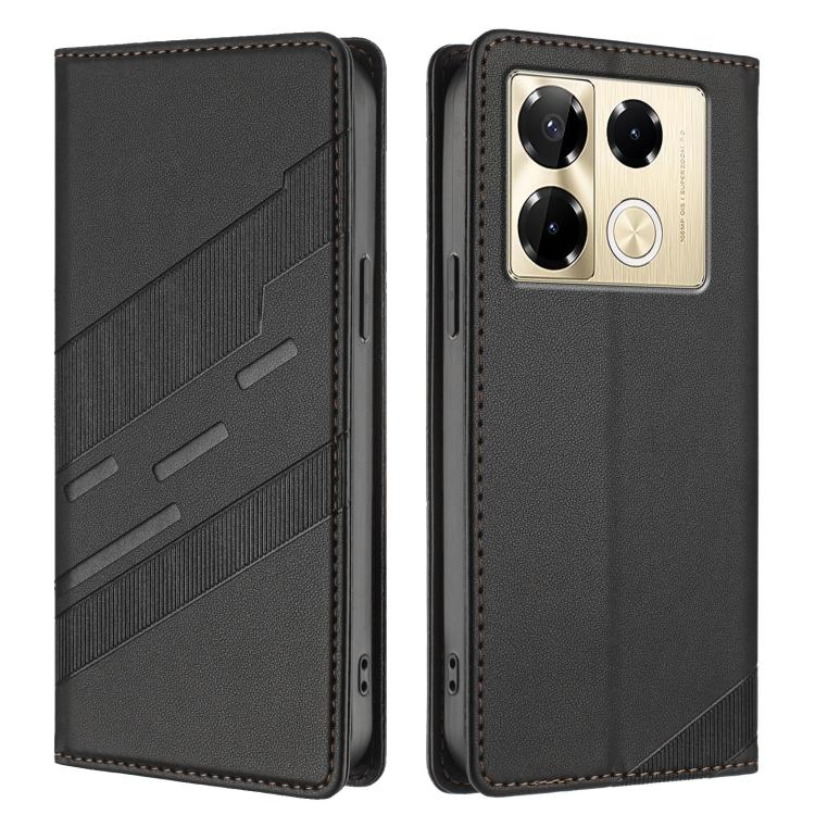 For Infinix Note 40 Pro Embossed Multi-functional Wallet Retro Leather Phone Case
