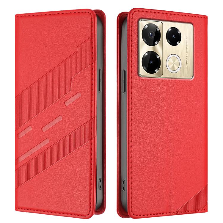 For Infinix Note 40 Pro Embossed Multi-functional Wallet Retro Leather Phone Case
