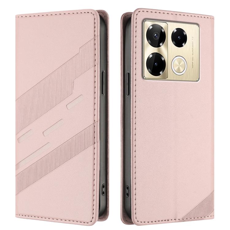 For Infinix Note 40 Pro Embossed Multi-functional Wallet Retro Leather Phone Case
