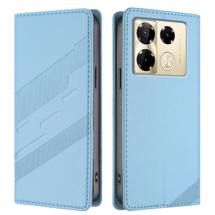 For Infinix Note 40 Pro Embossed Multi-functional Wallet Retro Leather Phone Case