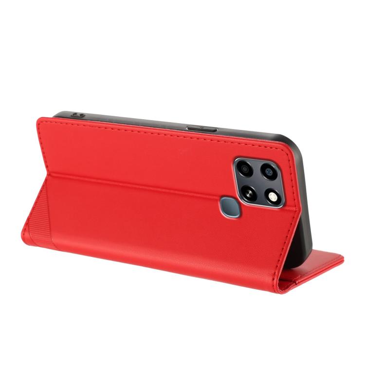 For Infinix Smart 6 Embossed Multi-functional Wallet Retro Leather Phone Case