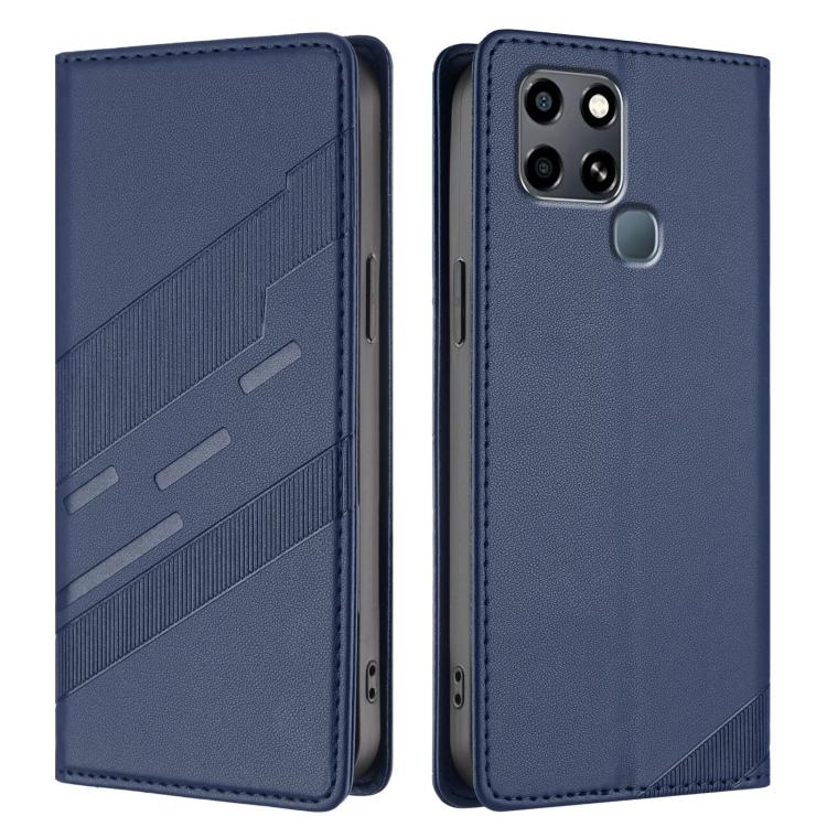 For Infinix Smart 6 Embossed Multi-functional Wallet Retro Leather Phone Case
