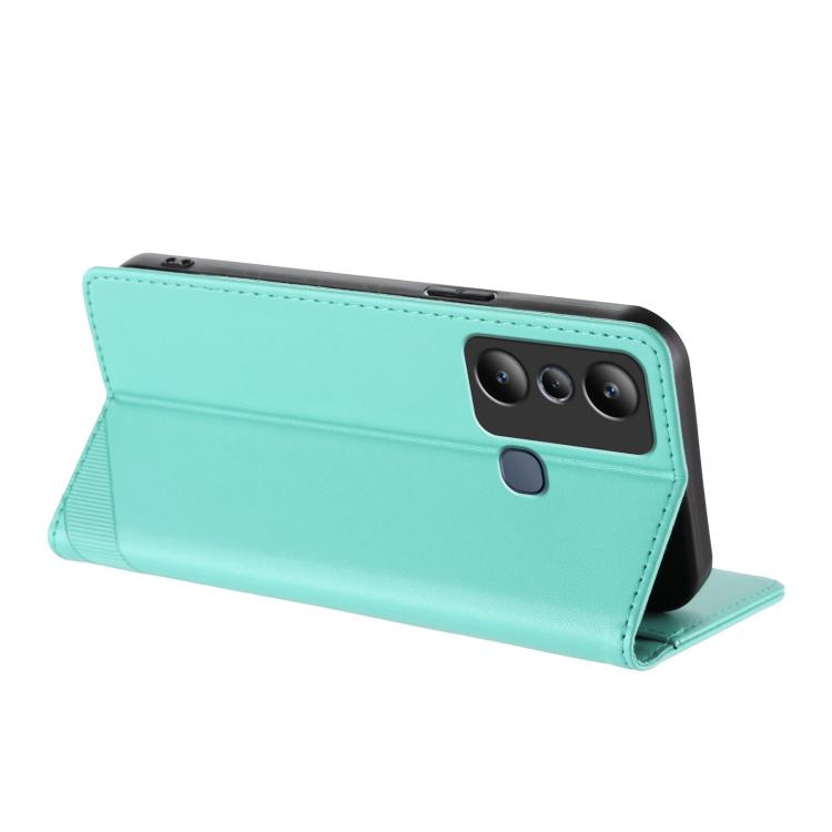 For Infinix Hot 20i Embossed Multi-functional Wallet Retro Leather Phone Case
