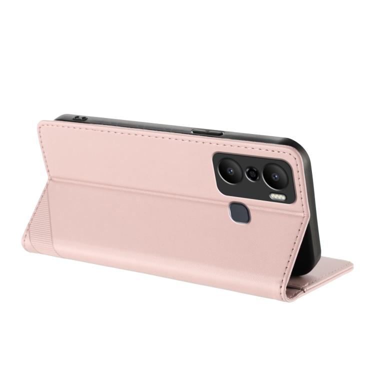 For Infinix Hot 20 Play Embossed Multi-functional Wallet Retro Leather Phone Case