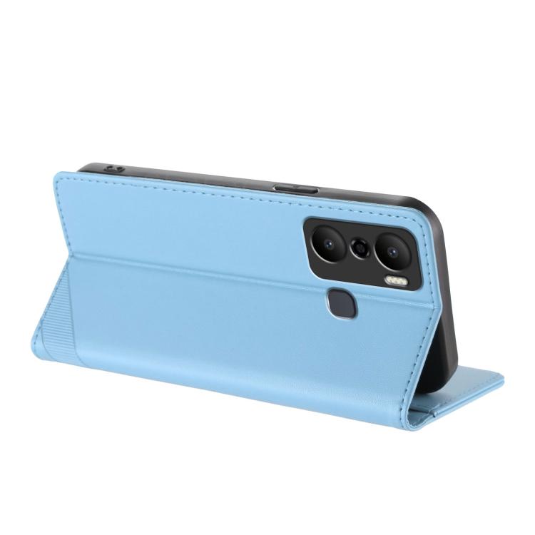 For Infinix Hot 20 Play Embossed Multi-functional Wallet Retro Leather Phone Case