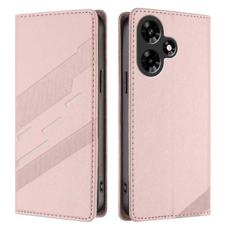 For Infinix Hot 30i Embossed Multi-functional Wallet Retro Leather Phone Case