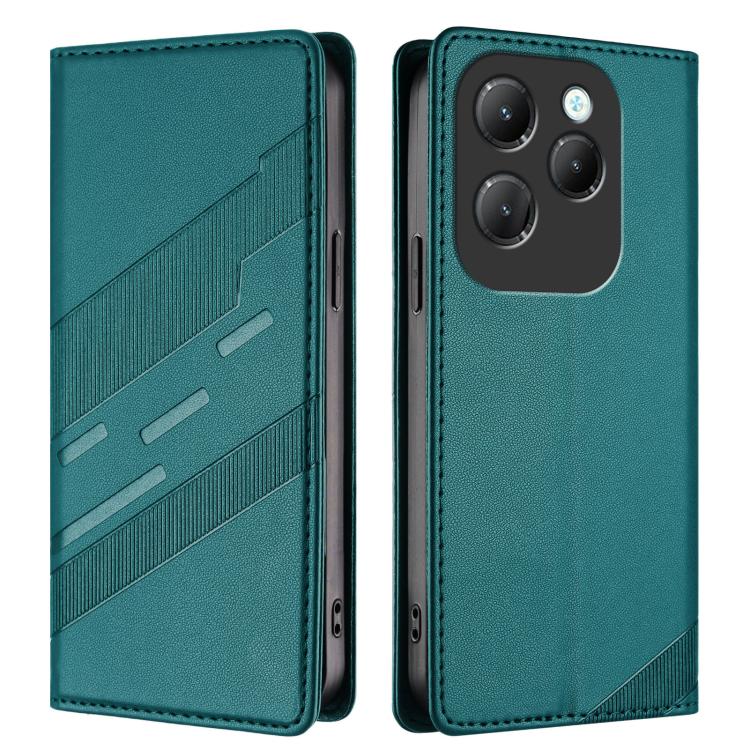 For Infinix Hot 40 Embossed Multi-functional Wallet Retro Leather Phone Case