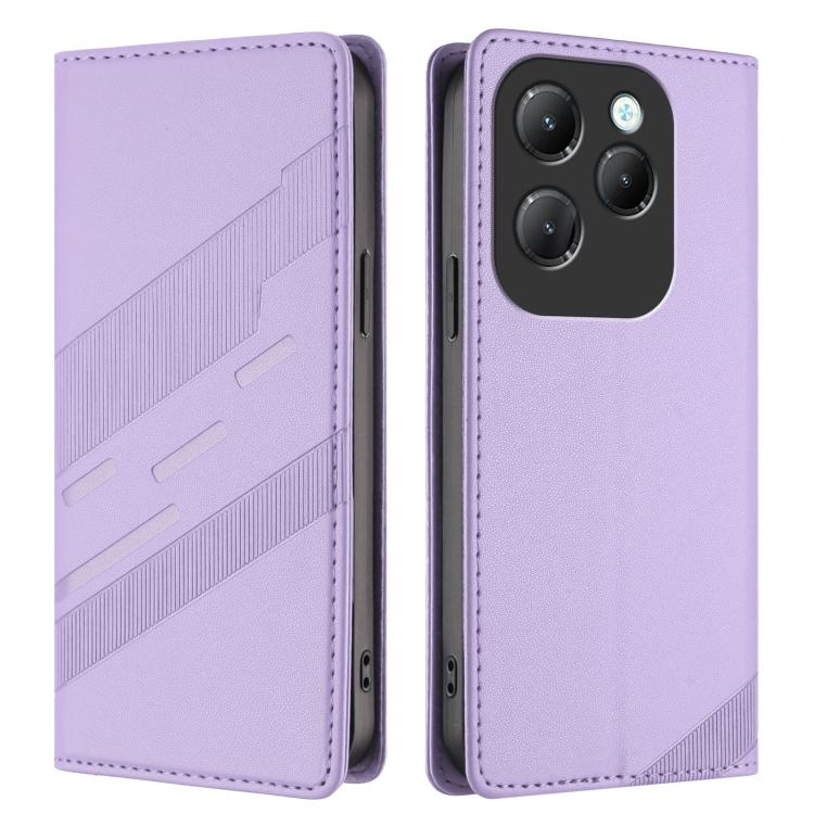 For Infinix Hot 40 Embossed Multi-functional Wallet Retro Leather Phone Case