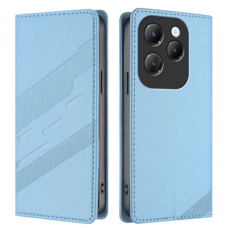 For Infinix Hot 40 Embossed Multi-functional Wallet Retro Leather Phone Case