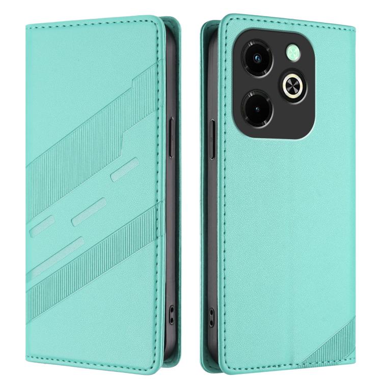 For Infinix Hot 40i Embossed Multi-functional Wallet Retro Leather Phone Case
