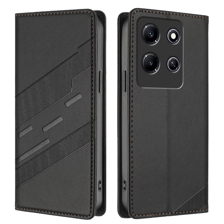 For Infinix Note 30i Embossed Multi-functional Wallet Retro Leather Phone Case