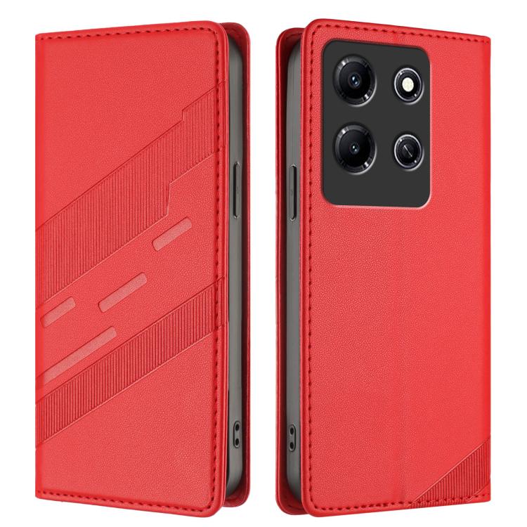 For Infinix Note 30i Embossed Multi-functional Wallet Retro Leather Phone Case