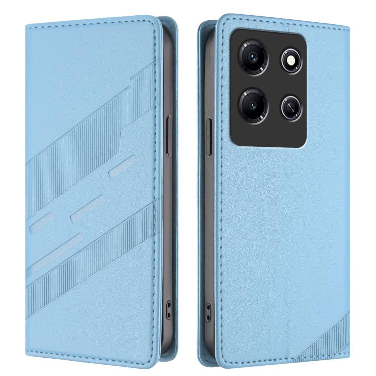 For Infinix Note 30i Embossed Multi-functional Wallet Retro Leather Phone Case