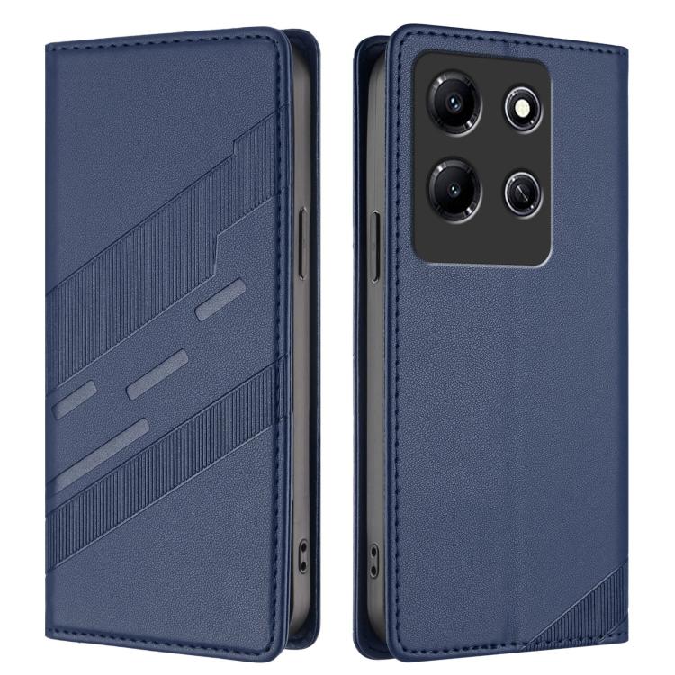 For Infinix Note 30i Embossed Multi-functional Wallet Retro Leather Phone Case