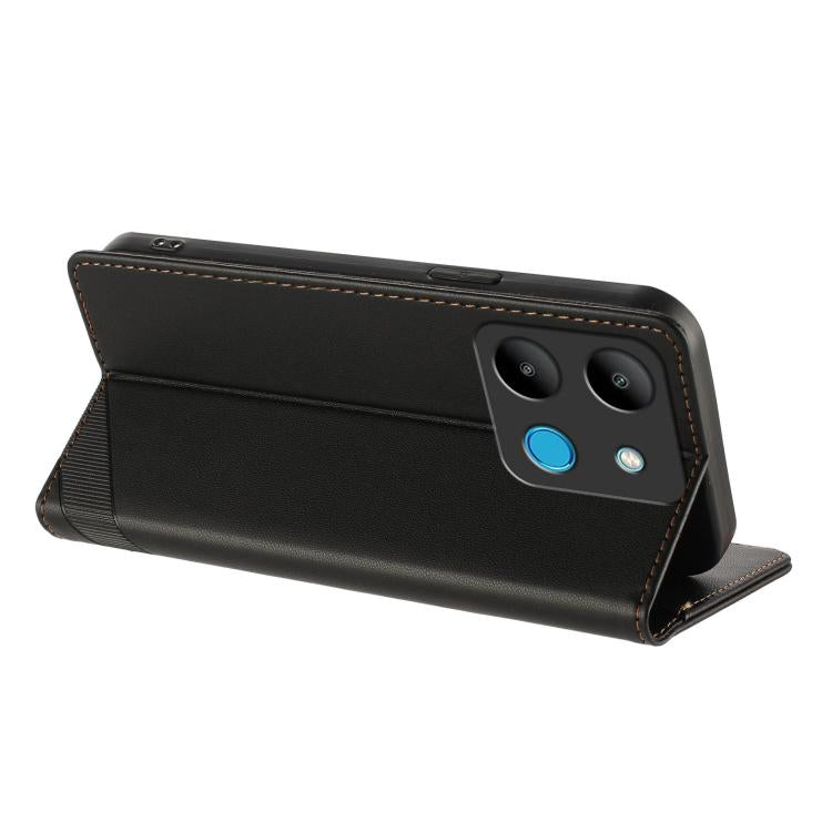 For Infinix Smart 7 Embossed Multi-functional Wallet Retro Leather Phone Case