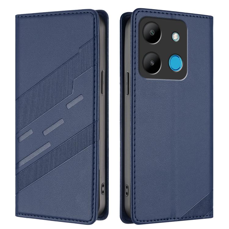 For Infinix Smart 7 Embossed Multi-functional Wallet Retro Leather Phone Case