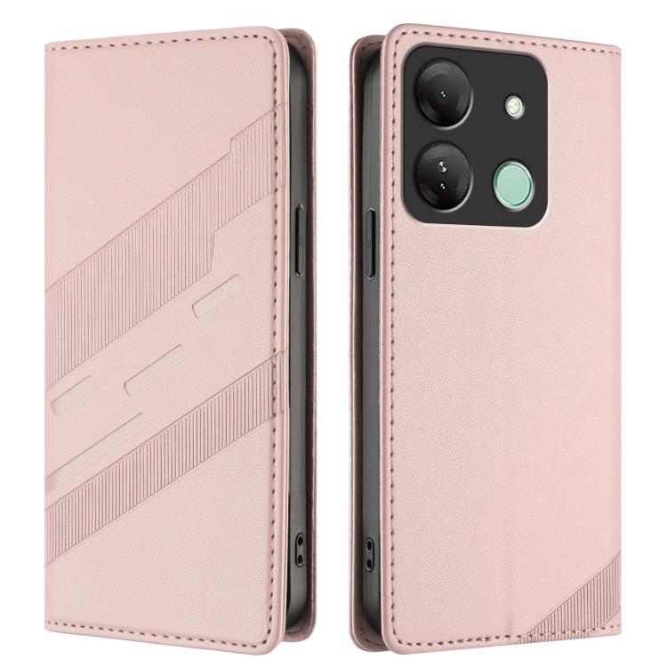 For Infinix Smart 7 HD Embossed Multi-functional Wallet Retro Leather Phone Case