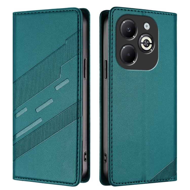 For Infinix Smart 8 Plus Embossed Multi-functional Wallet Retro Leather Phone Case