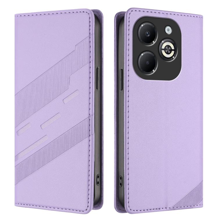 For Infinix Smart 8 Plus Embossed Multi-functional Wallet Retro Leather Phone Case