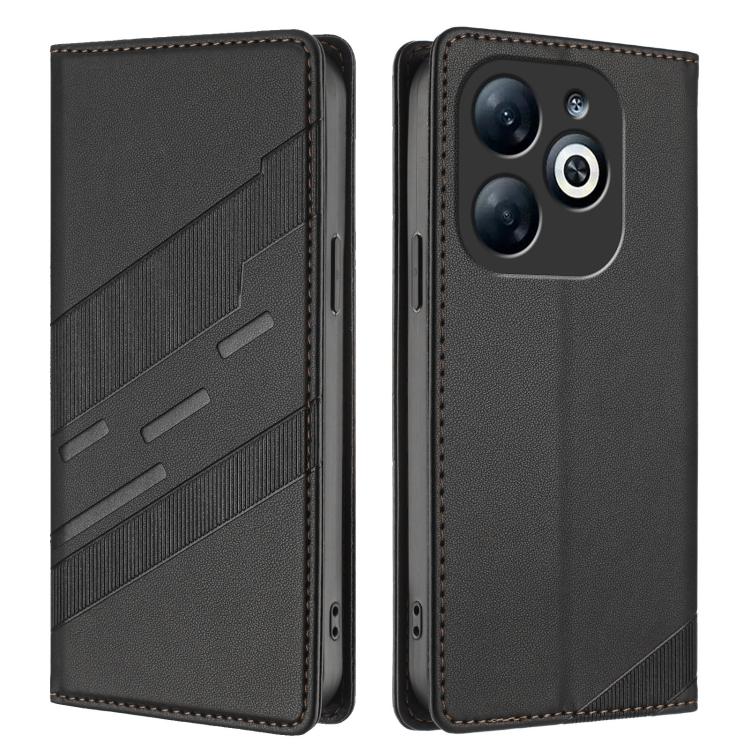 For Infinix Smart 8 Pro Embossed Multi-functional Wallet Retro Leather Phone Case